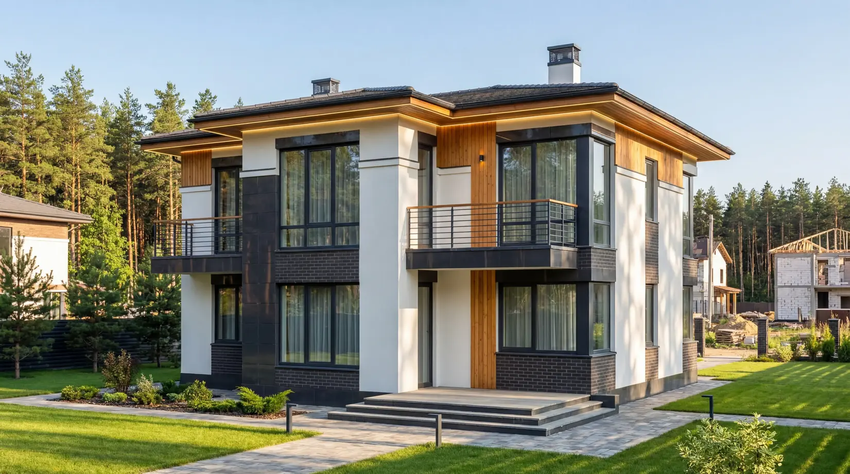 Двухэтажные дома — фото 10